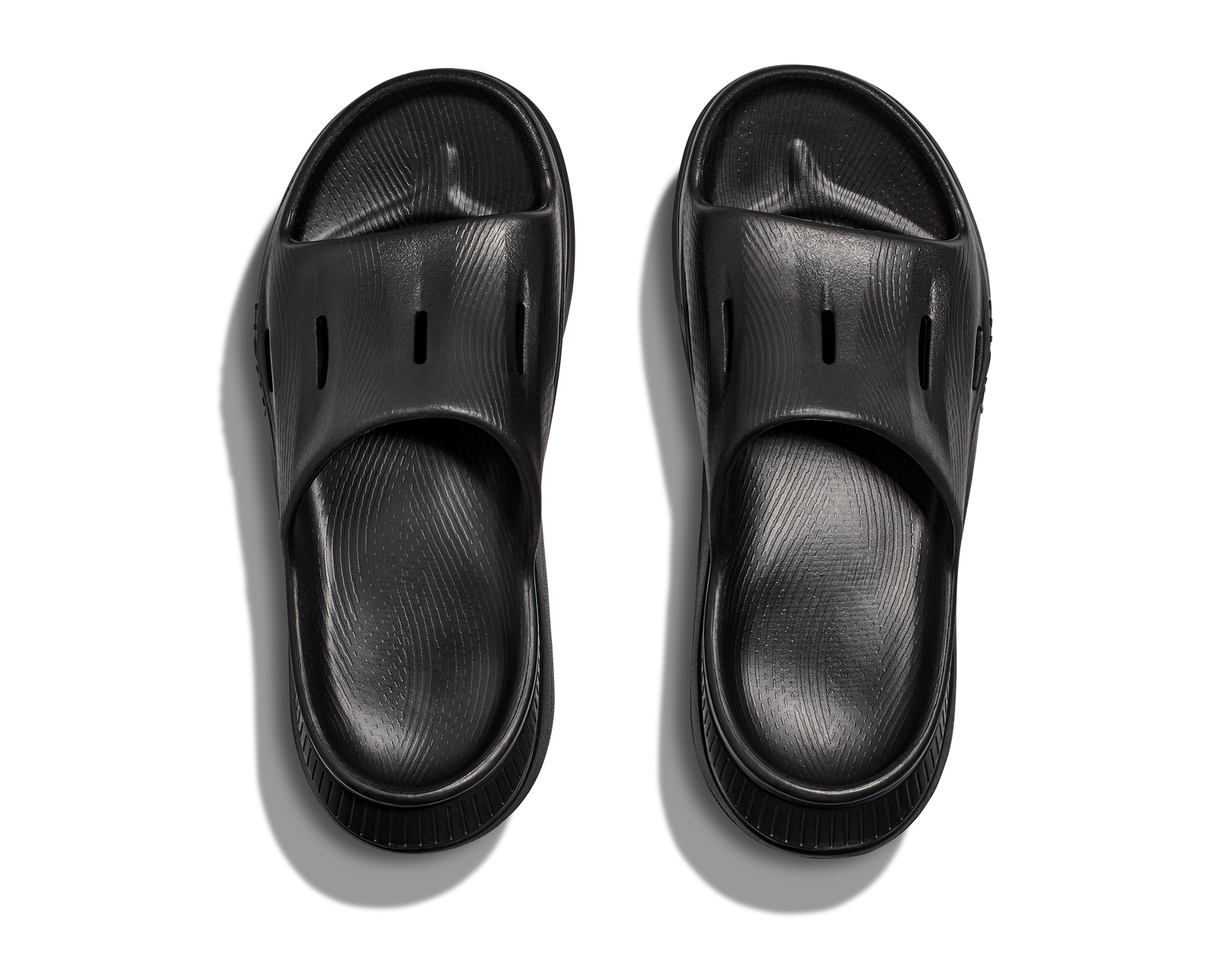 HOKA U ORA RECOVERY SLIDE 3 ブラック 27cm Hoka UNISEX ORA RECOVERY SLIDE 3 Black/Black